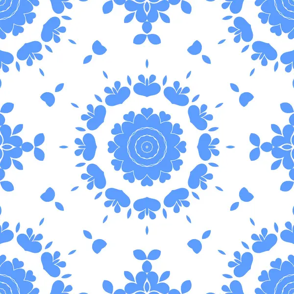 Dikişsiz arka plan mavi ve beyaz soyut