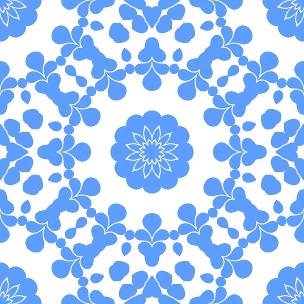 Dikişsiz arka plan mavi ve beyaz soyut