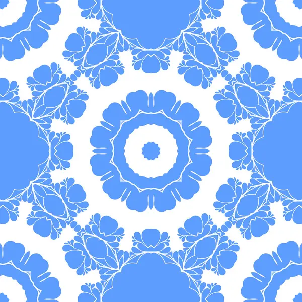 Dikişsiz arka plan mavi ve beyaz soyut