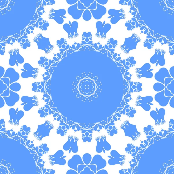 Dikişsiz arka plan mavi ve beyaz soyut