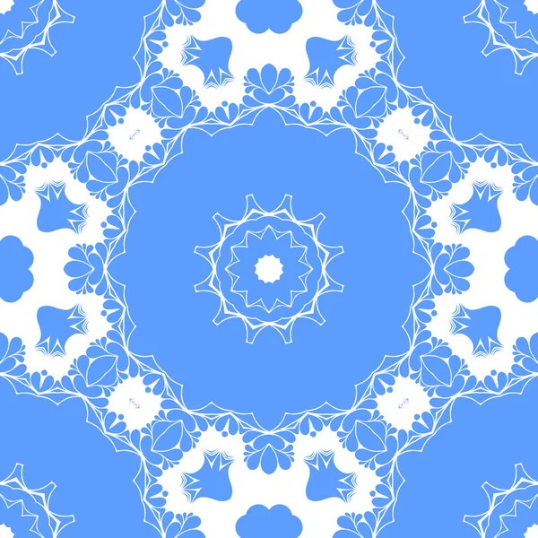 Dikişsiz arka plan mavi ve beyaz soyut