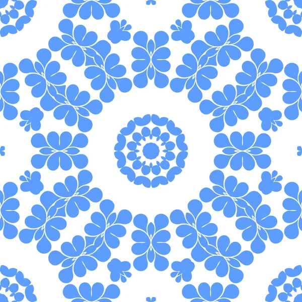 Dikişsiz arka plan mavi ve beyaz soyut