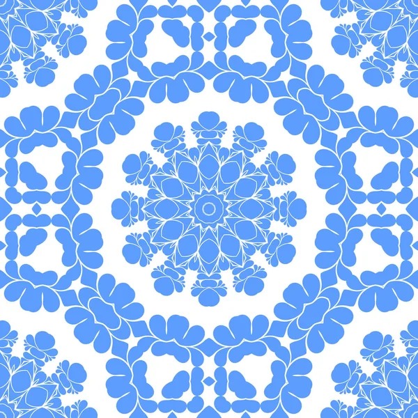 Dikişsiz arka plan mavi ve beyaz soyut