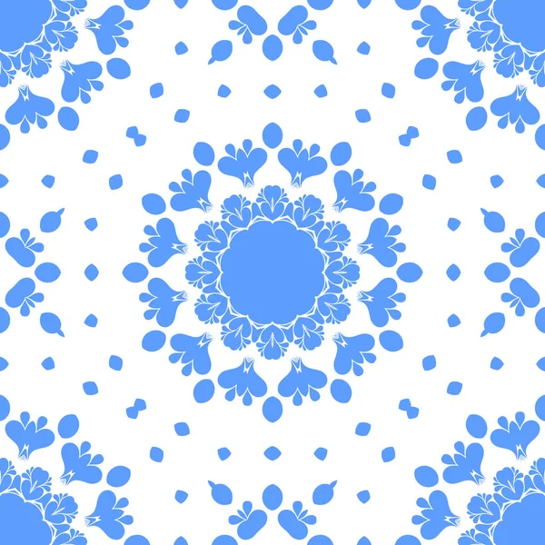 Dikişsiz arka plan mavi ve beyaz soyut