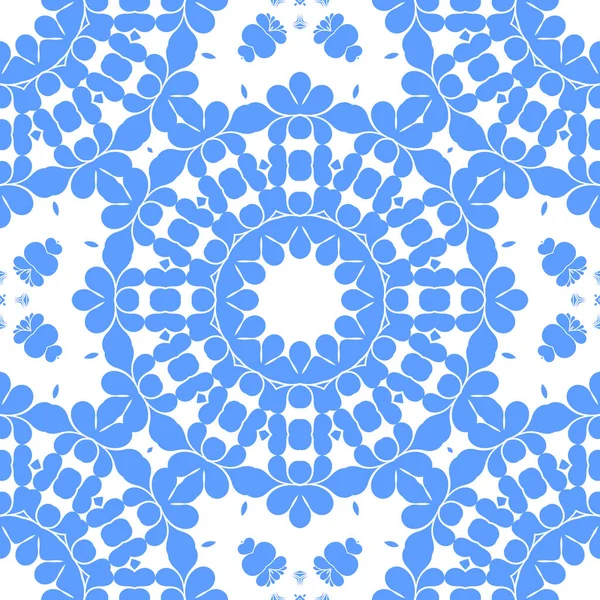 Dikişsiz arka plan mavi ve beyaz soyut