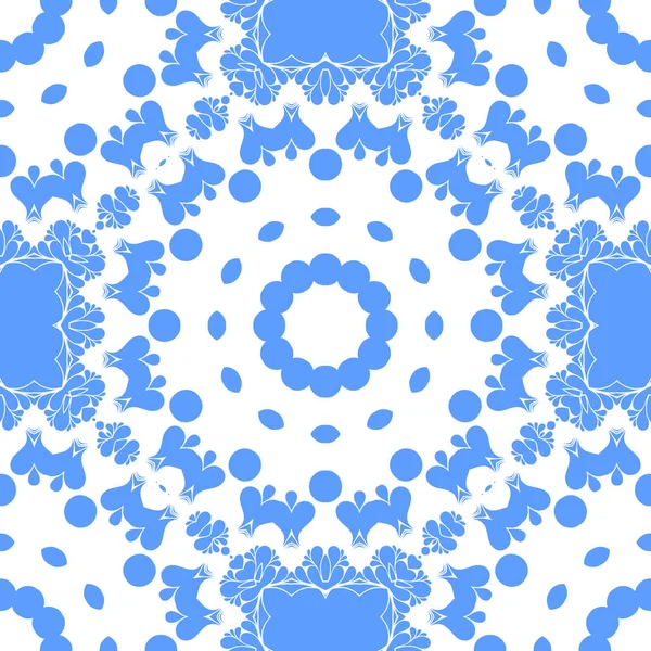 Dikişsiz arka plan mavi ve beyaz soyut