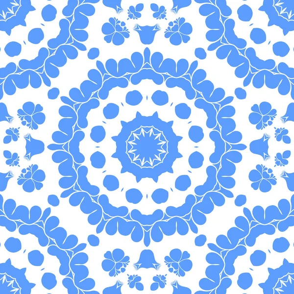 Dikişsiz arka plan mavi ve beyaz soyut