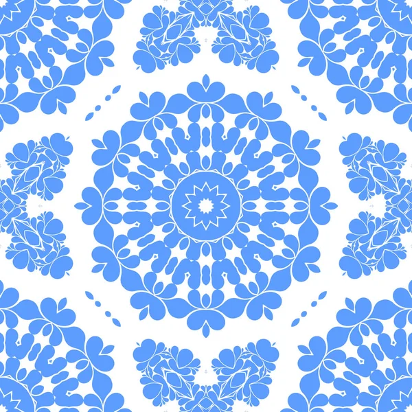 Dikişsiz arka plan mavi ve beyaz soyut