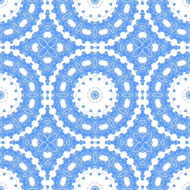 mavi ve beyaz soyut süs arka plan