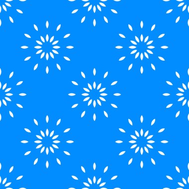 mavi ve beyaz soyut süs arka plan