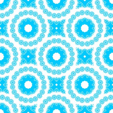 mavi ve beyaz soyut süs arka plan