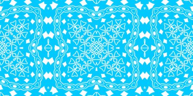 mavi ve beyaz soyut süs arka plan