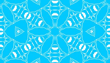 mavi ve beyaz soyut süs arka plan