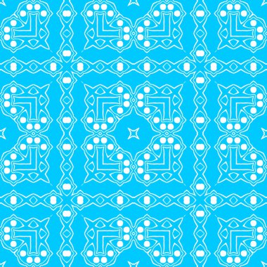 mavi ve beyaz soyut süs arka plan