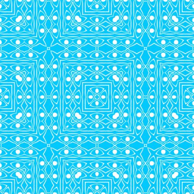 mavi ve beyaz soyut süs arka plan