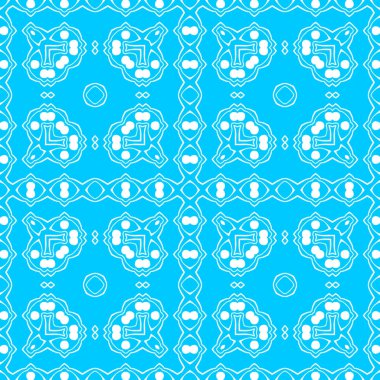 mavi ve beyaz soyut süs arka plan