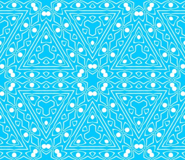 mavi ve beyaz soyut süs arka plan