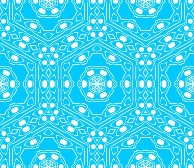 mavi ve beyaz soyut süs arka plan