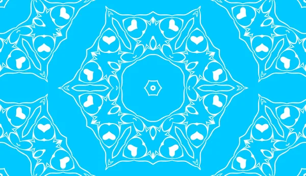 Синий Белый Абстрактный Декоративный Фон — стоковое фото