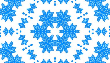 mavi ve beyaz soyut süs arka plan