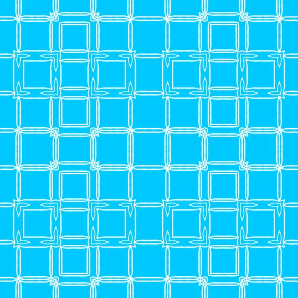 Fundo Ornamental Abstrato Azul Branco — Fotografia de Stock