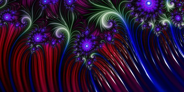 Wielokolorowe Tło Spiralne Kwiatowa Kolorowa Koncepcja Sztuka Nowoczesna Projekt Okładki — Zdjęcie stockowe