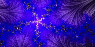 Soyut güzellik fraktal arkaplan, psikedelik duvar kağıdı, güzellik modern sanat konsepti, üç boyutlu çizim, üç boyutlu illüstrasyon