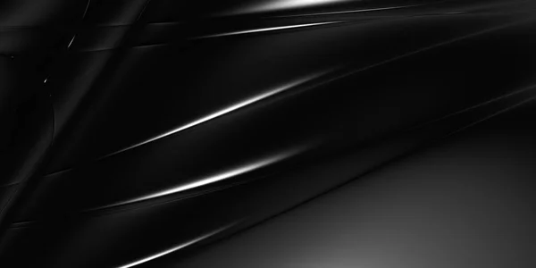 Luxusní Černý Business Cover Design Kovová Krása Stříbrný Efekt Krása — Stock fotografie
