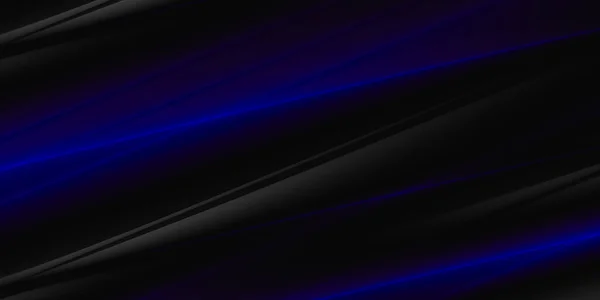 Espacio Abstracto Volumétrico Con Color Negro Azul Concepto Arte Moderno —  Fotos de Stock