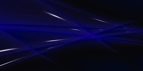 Noche Volumétrica Espacio Abstracto Con Color Negro Azul Concepto Arte — Foto de Stock