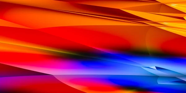 Geometrik renkli soyut duvar kâğıdı, parti kapağı tasarımı, güzellik modern sanat konsepti, 3 boyutlu çizim, 3 boyutlu illüstrasyon