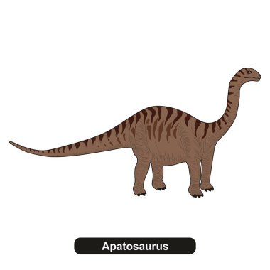 Apatosaurus dinozor nesli tükenmiş hayvan
