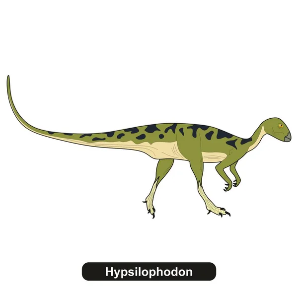 ไดโนเสาร Hypsilophodon สารสก ดจากส — ภาพเวกเตอร์สต็อก