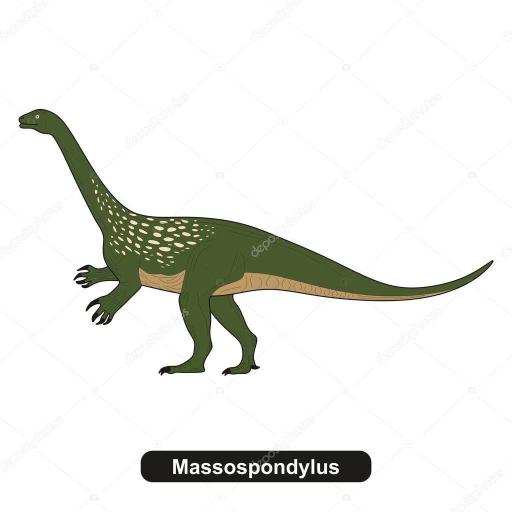 Massospondylus Dinosaur Extinct Animal