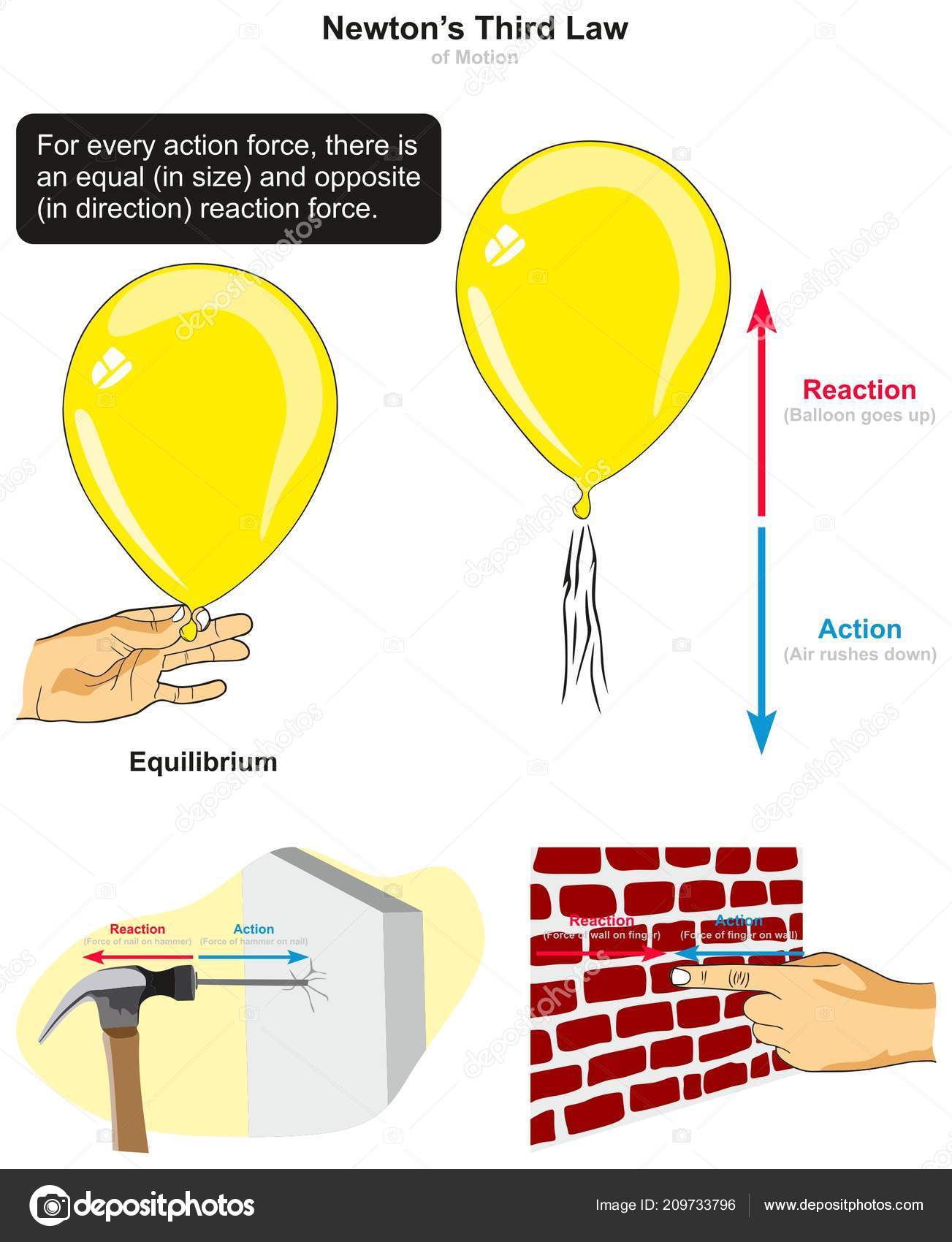 3º Lei De Newton Ação E Reação Dicas De Lei