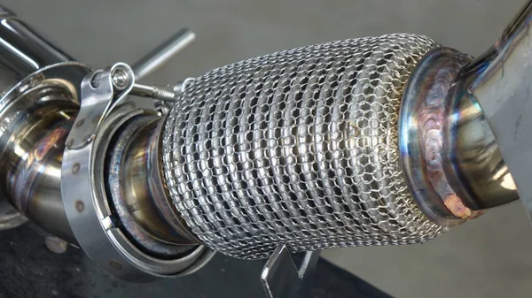 Performans arabası için egzoz boruları, otomatik egzoz.