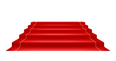 Halat boyu VIP sunu için kırmızı halı ve Golden bariyer.