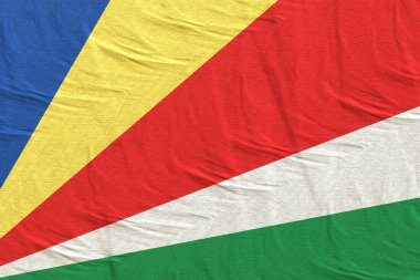 Seyşeller bayrak sallayarak