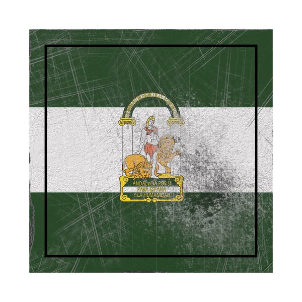 Antigua bandera de Andalucía —  Fotos de Stock