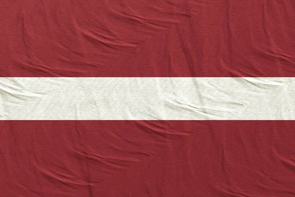 Λετονία σημαία κυματίζει — Φωτογραφία Αρχείου