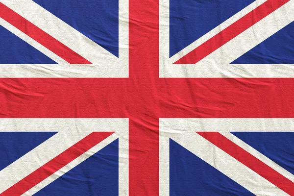 United Kingdom flag waving — Stock Photo, Image