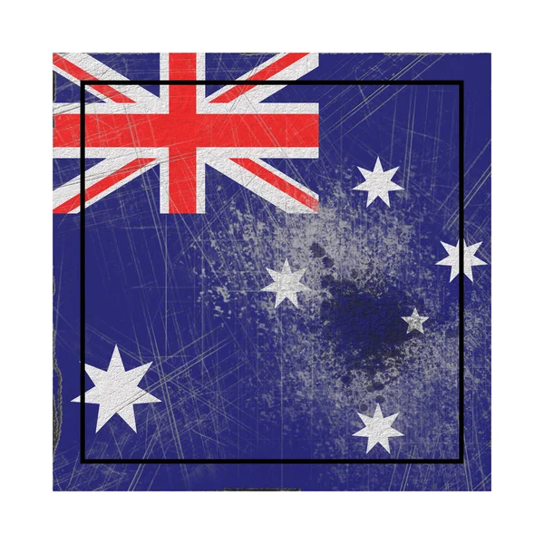 Régi Ausztrália zászló — Stock Fotó