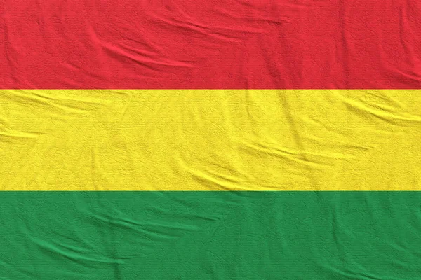 Bolívia zászlót lengetve — Stock Fotó