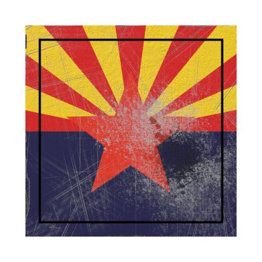 Eski Arizona Devlet bayrağı