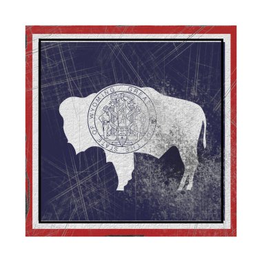 Eski Wyoming Devlet bayrağı