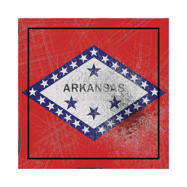 Bandera del Estado de Arkansas —  Fotos de Stock