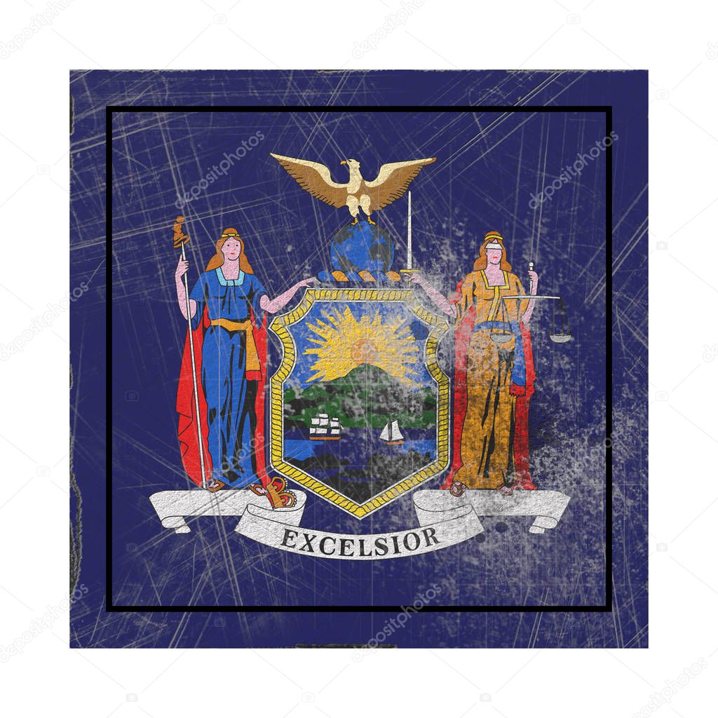 Old New York State flag