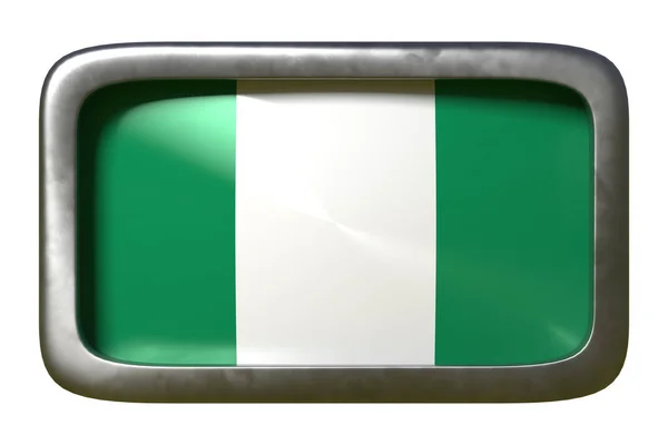 Nigeria Segno di bandiera — Foto Stock