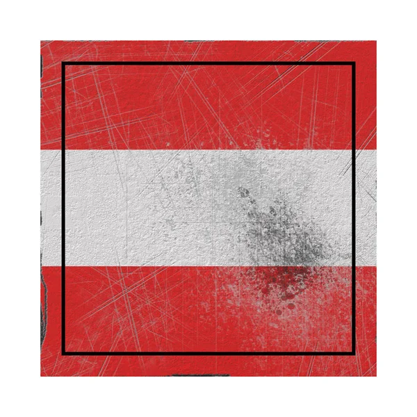 Antigua bandera de Austria — Foto de Stock