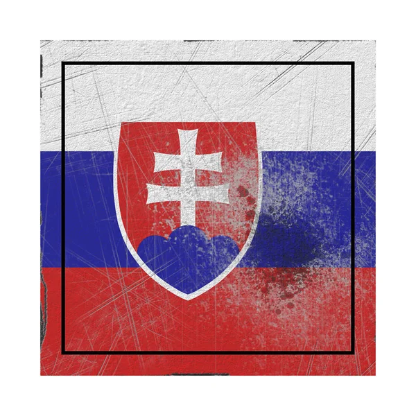 Ancien drapeau slovaque — Photo